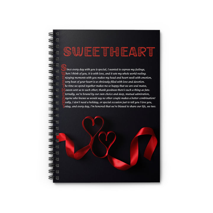 It's Just a Phrase "Sweetheart" Spiral Notebook - Ruled Line