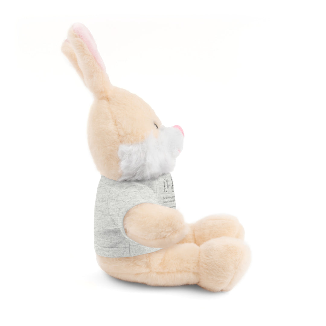 Oh, Baby Acrostic Poem Stuffed Animal Collection with T-Shirt