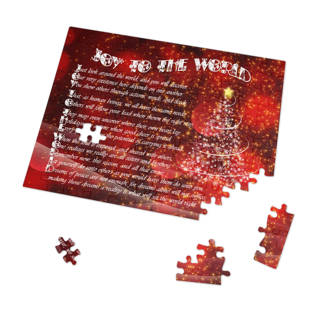 It's Just a Phrase Acrostic Poem Jigsaw Puzzle - Joy to the World