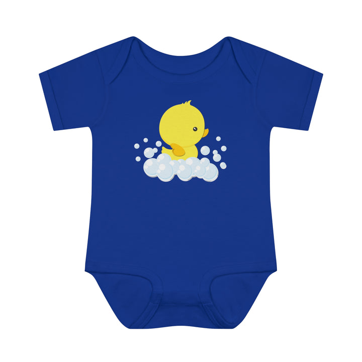 Baby Steps "It's a Boy" Acrostic Poem Bodysuit - Ducky Design