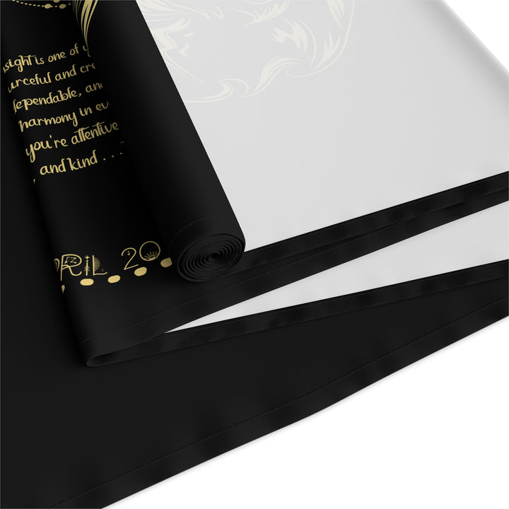 Taurus Acrostic Poem Table Runner