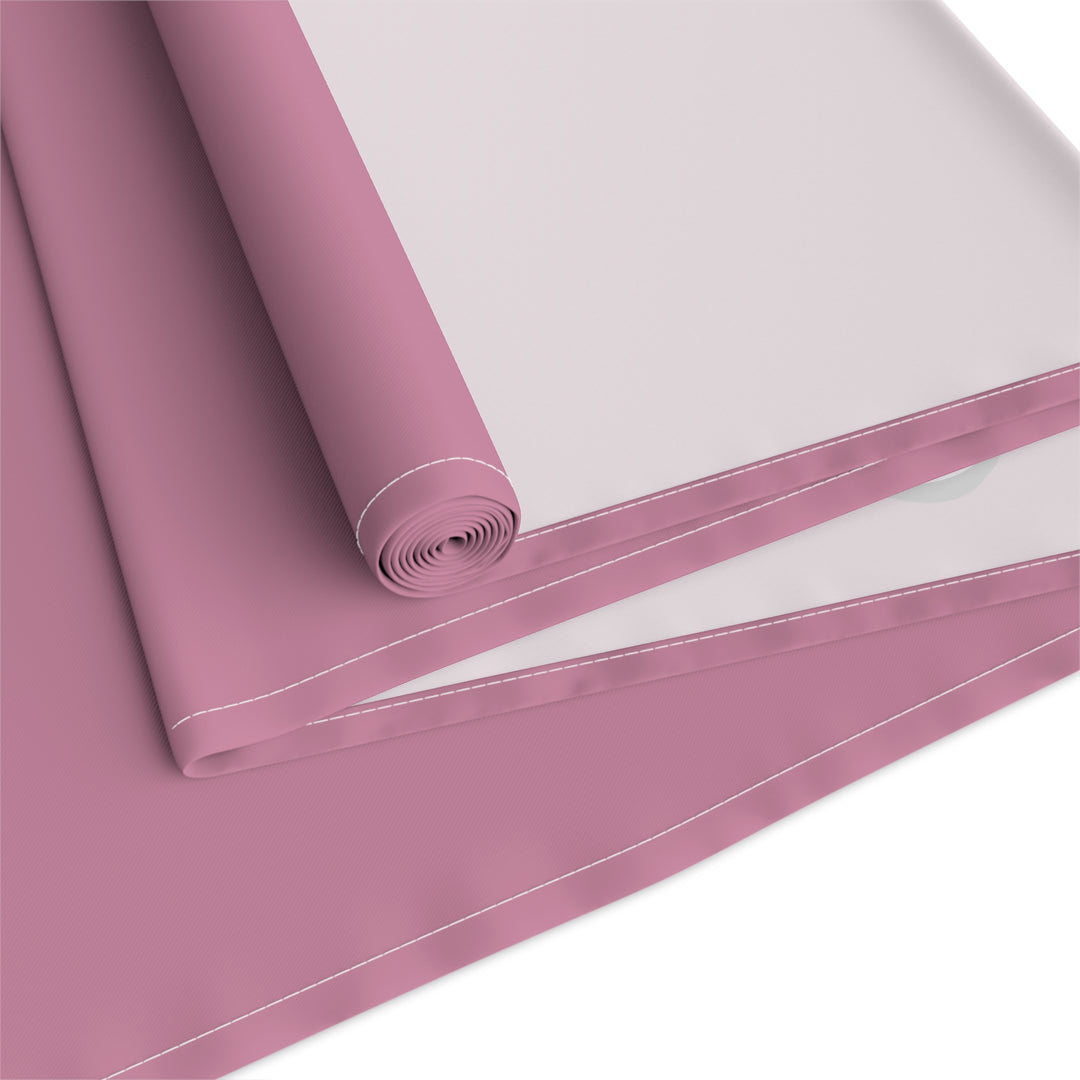 “A Baby is Born” Table Runner - Baby Items Font - Pink - No Personalization