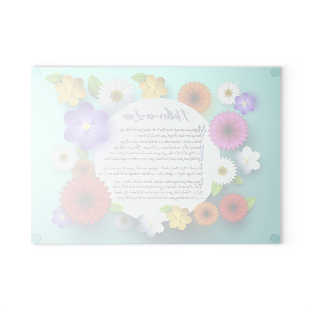 It's Just a Phrase Glass Cutting Board - Mother-in-Law