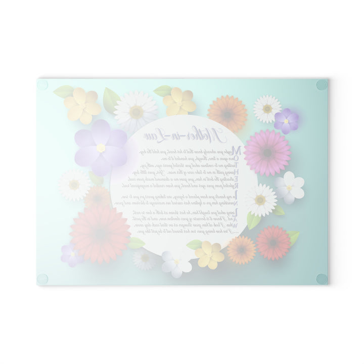 It's Just a Phrase Glass Cutting Board - Mother-in-Law