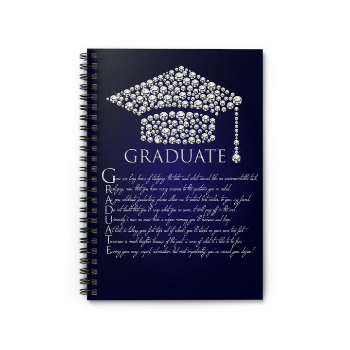 Graduate Acrostic Poem Spiral Notebook