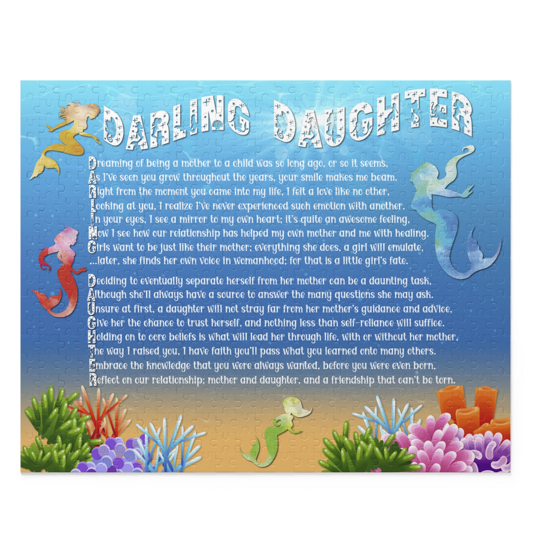 It's Just a Phrase "Darling Daughter" Acrostic Poem Jigsaw Puzzle