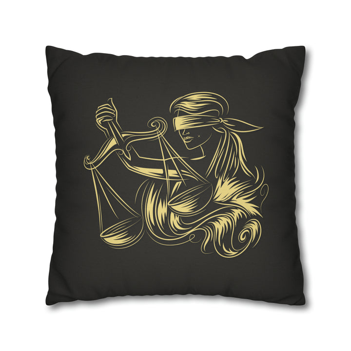 Written in the Stars Pillowcase/Cover Spelling Out "Libra"