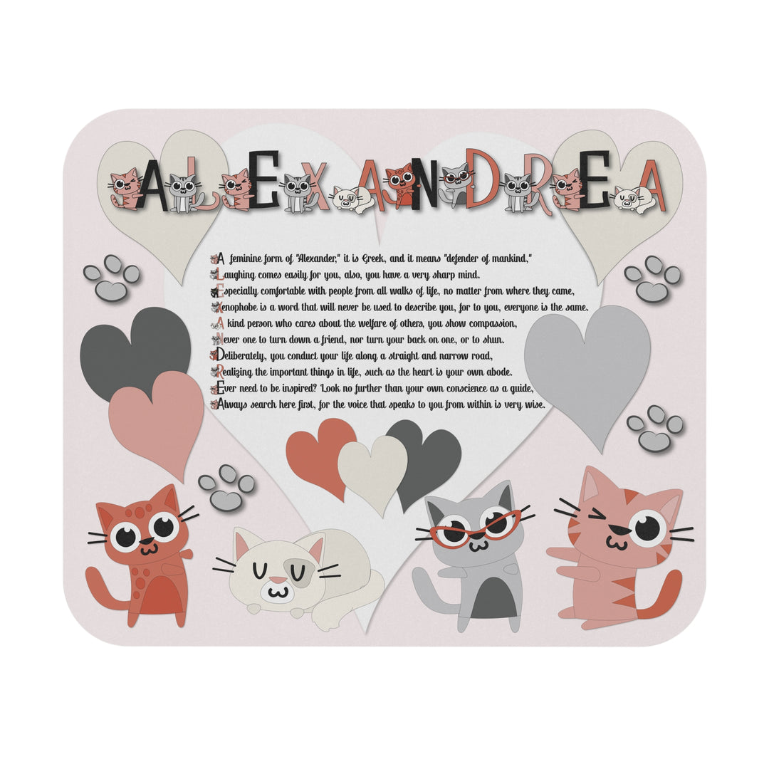 Namesakes Mouse Pad - Kitty Cats