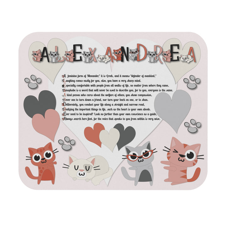 Namesakes Mouse Pad - Kitty Cats