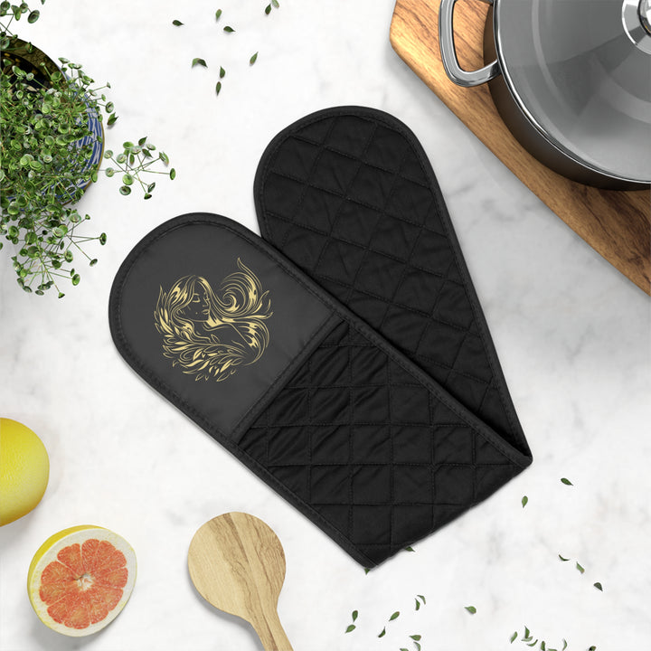 Virgo Acrostic Poem Oven Mitts