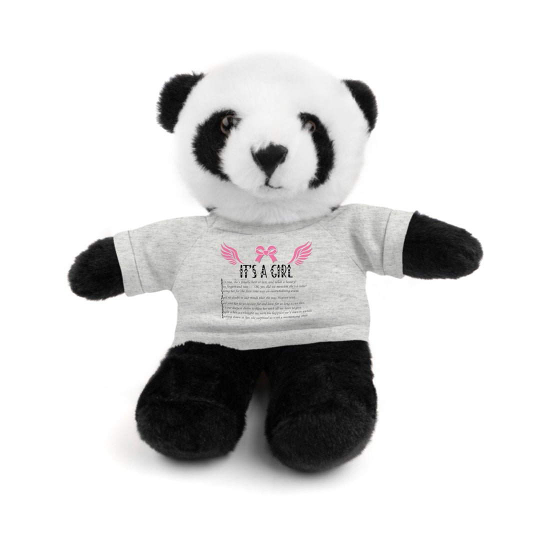 It's a Girl Acrostic Poem Stuffed Animal Collection with T-Shirt - Wings