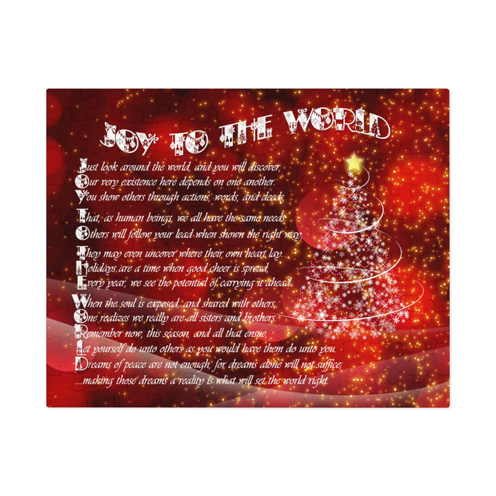 It's Just a Phrase Acrostic Poem Jigsaw Puzzle - Joy to the World