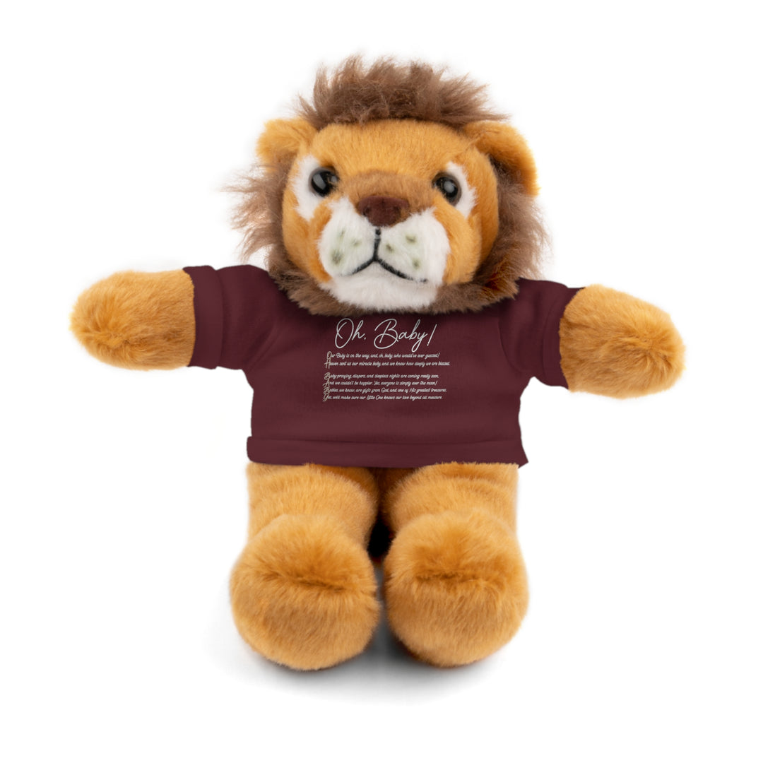 Oh, Baby Acrostic Poem Stuffed Animal Collection with T-Shirt