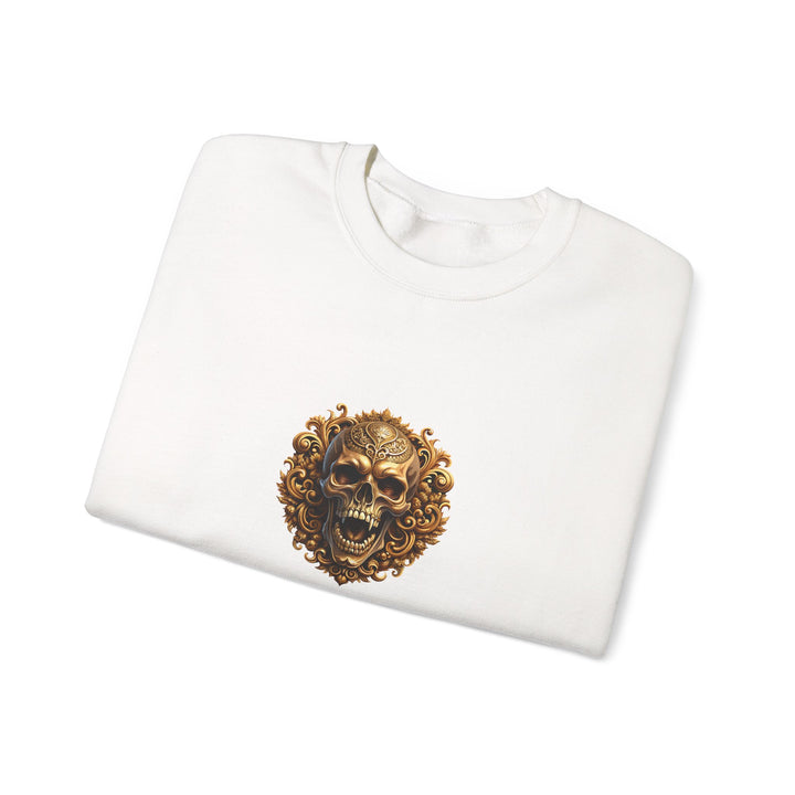 Happy Halloween Acrostic Poem Sweatshirt - Skull