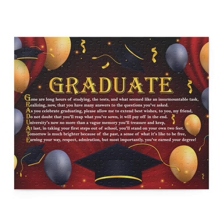 It's Just a Phrase "Graduate" Acrostic Puzzle