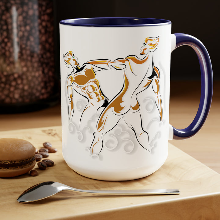 Written in the Stars Two-Tone Coffee Mugs - 15oz - Gemini