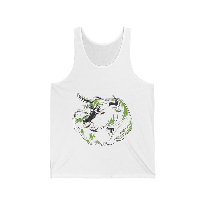 “Taurus” Unisex Acrostic Poem Jersey Tank