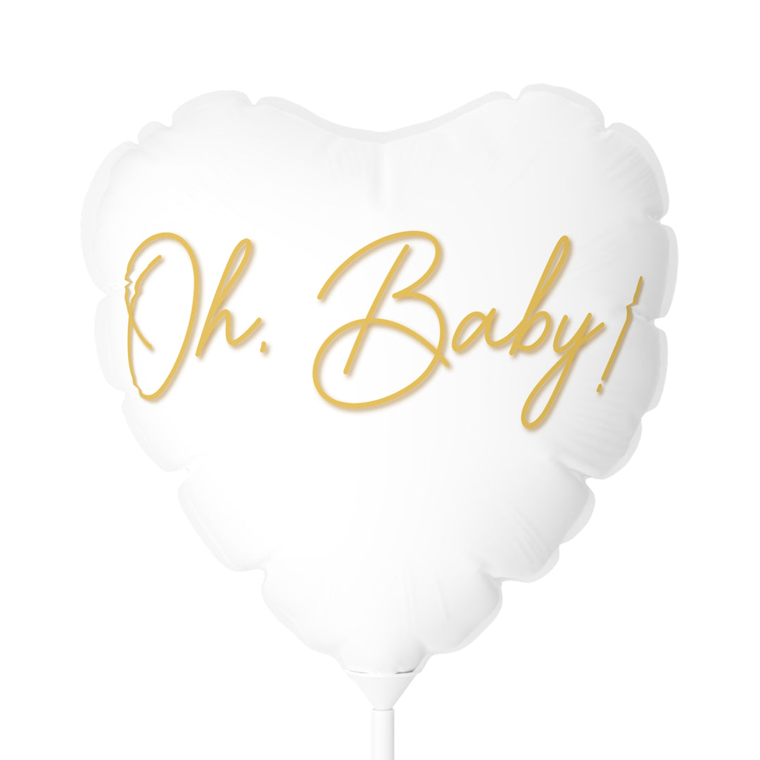 Oh, Baby! 11" Acrostic Poem Balloon -  No Personalization