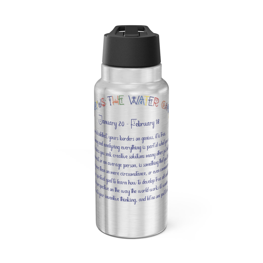 Aquarius Acrostic Poem  Gator Tumbler - 32oz