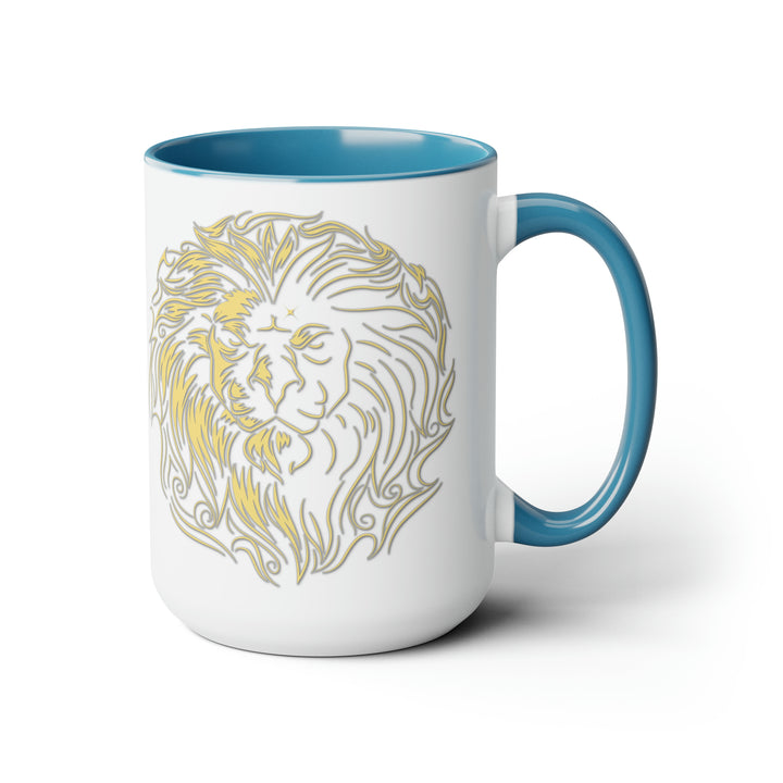 Written in the Stars Two-Tone Coffee Mugs - 15oz - Leo
