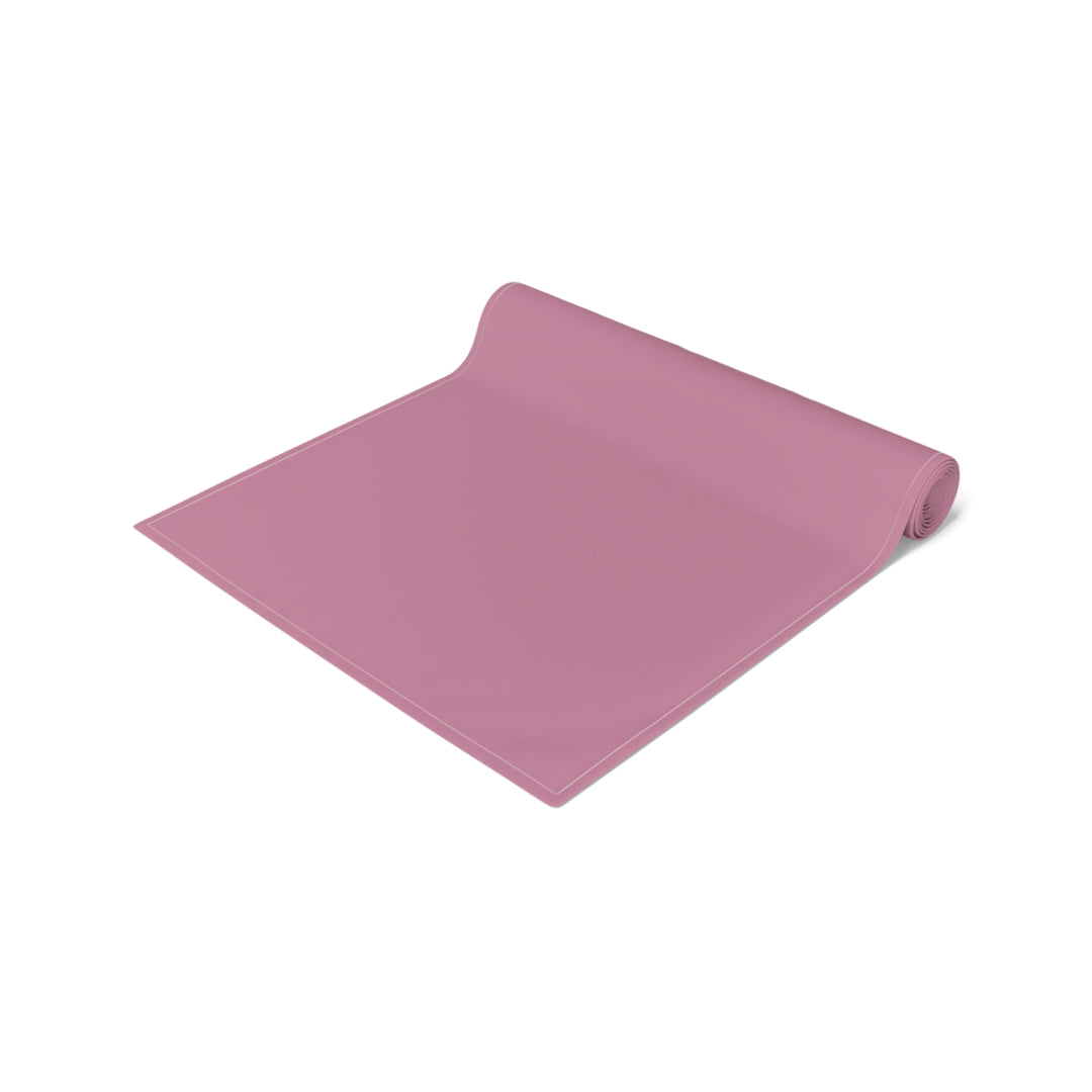“A Baby is Born” Table Runner - Baby Items Font - Pink - No Personalization
