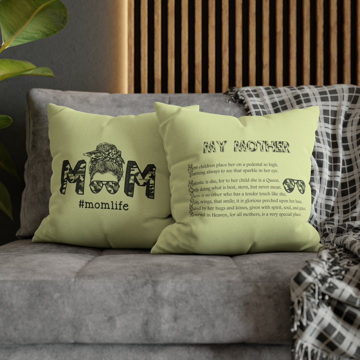It's Just a Phrase Pillow Case Cover - My Mother Camo Design