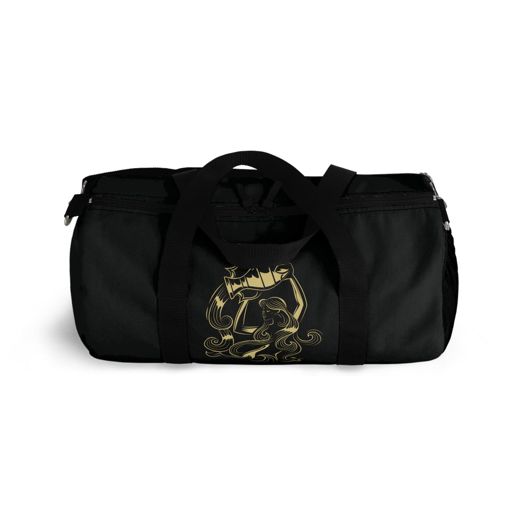 Aquarius Acrostic Poem Duffel Bag