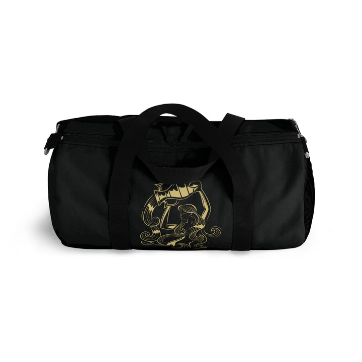 Aquarius Acrostic Poem Duffel Bag