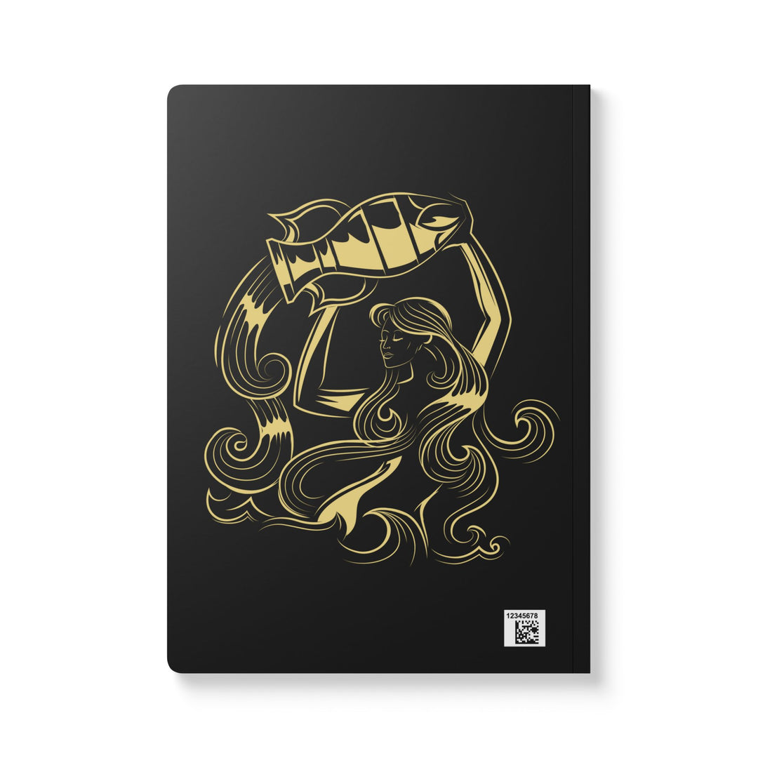 Aquarius Acrostic Poem Astrological Softcover Notebook