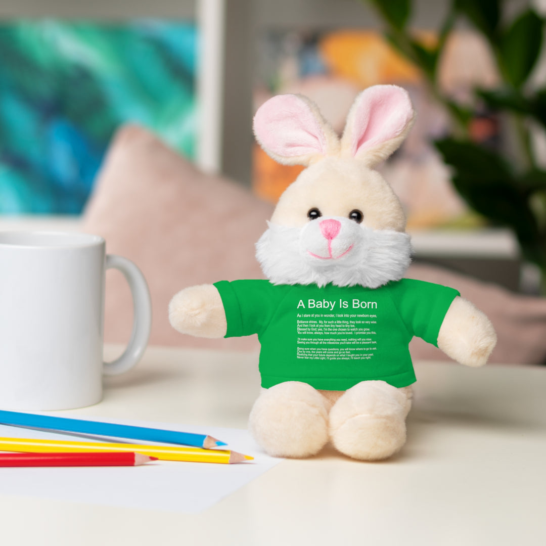 Baby Steps Stuffed Animals with Tee - A Baby is Born