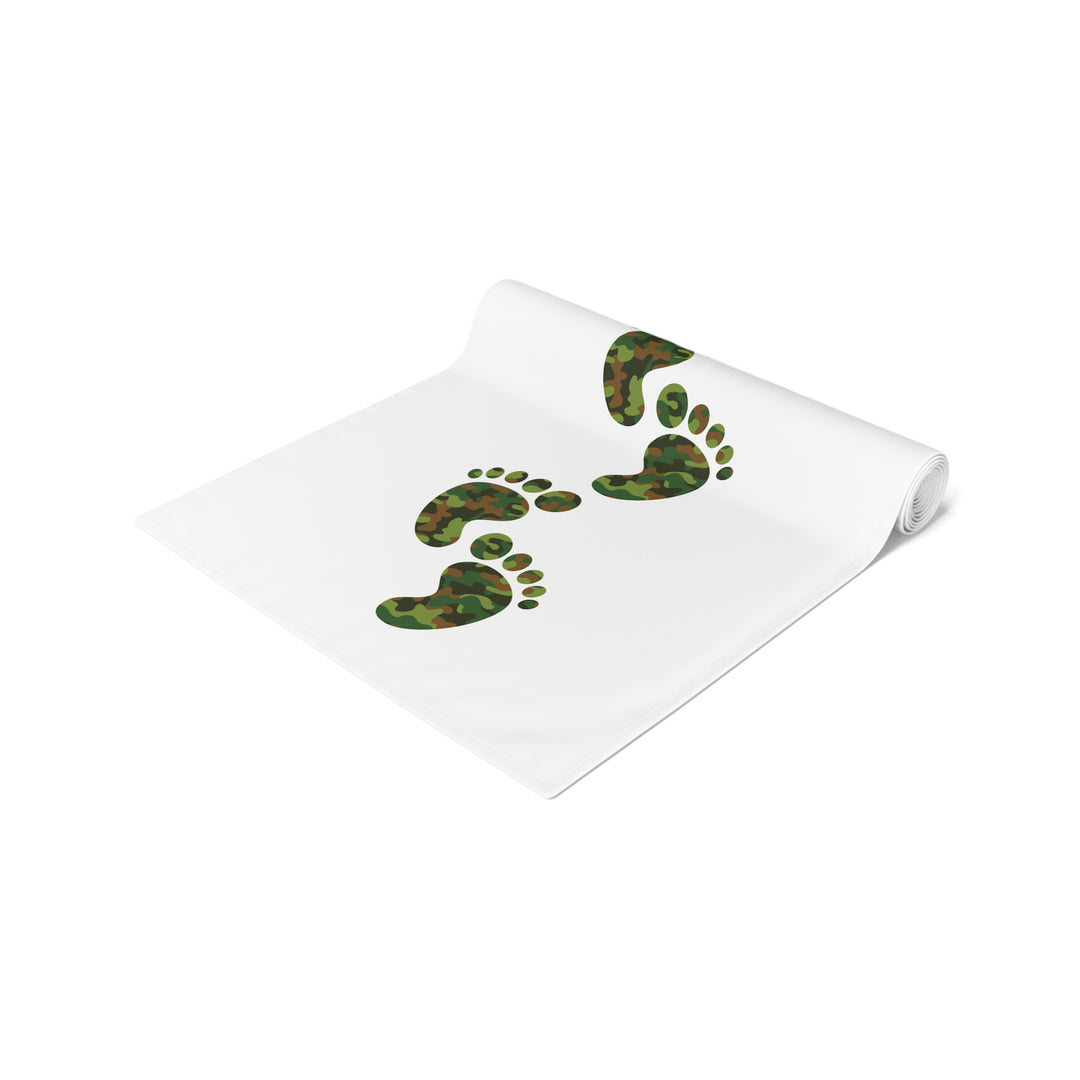 “Baby Feet” Table Runner - Camo