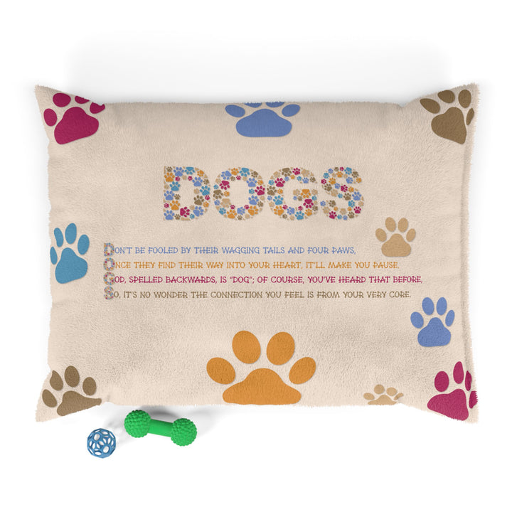 Dogs Acrostic Poem Pet Bed