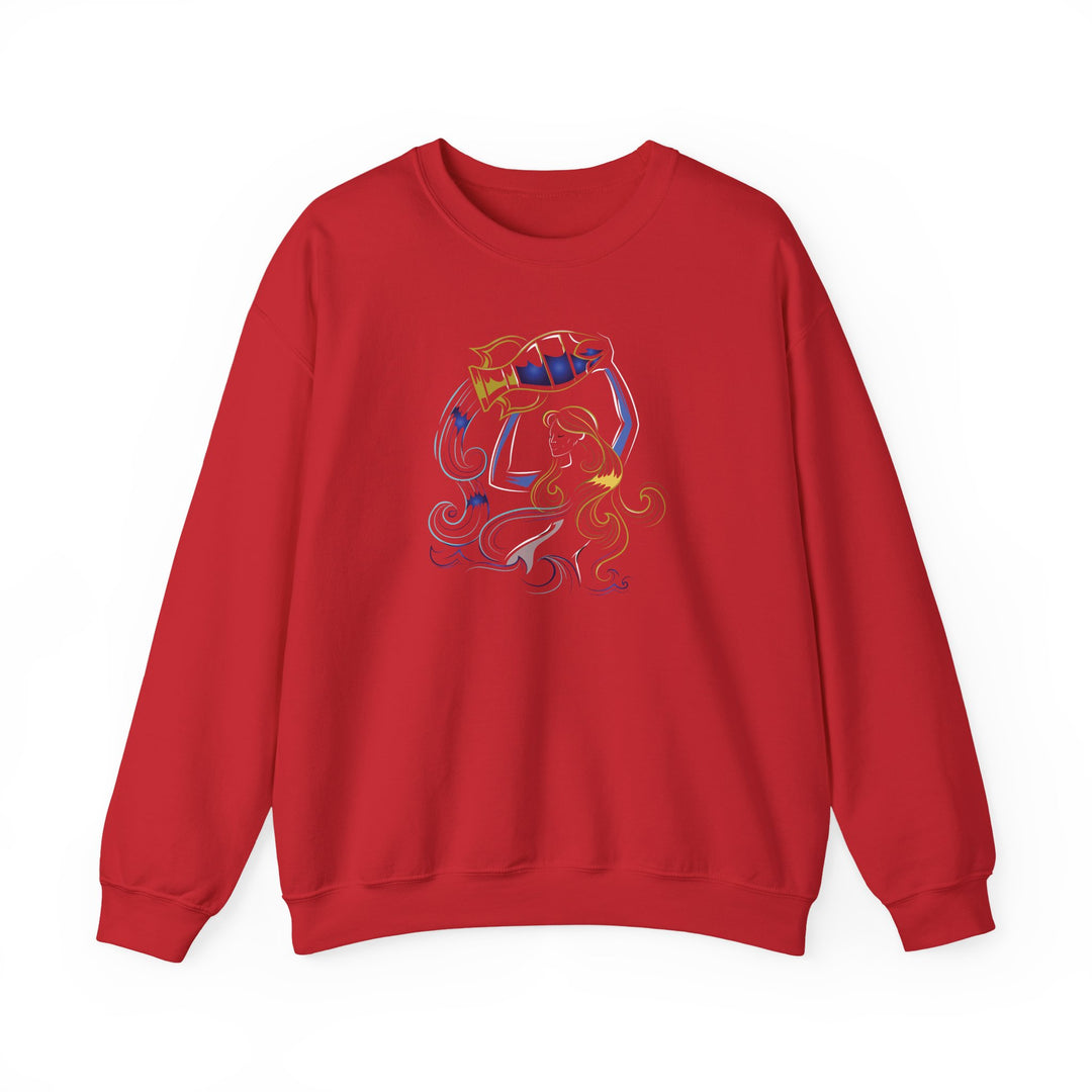 Aquarius Acrostic Poem Astrology Sweatshirt - Unisex