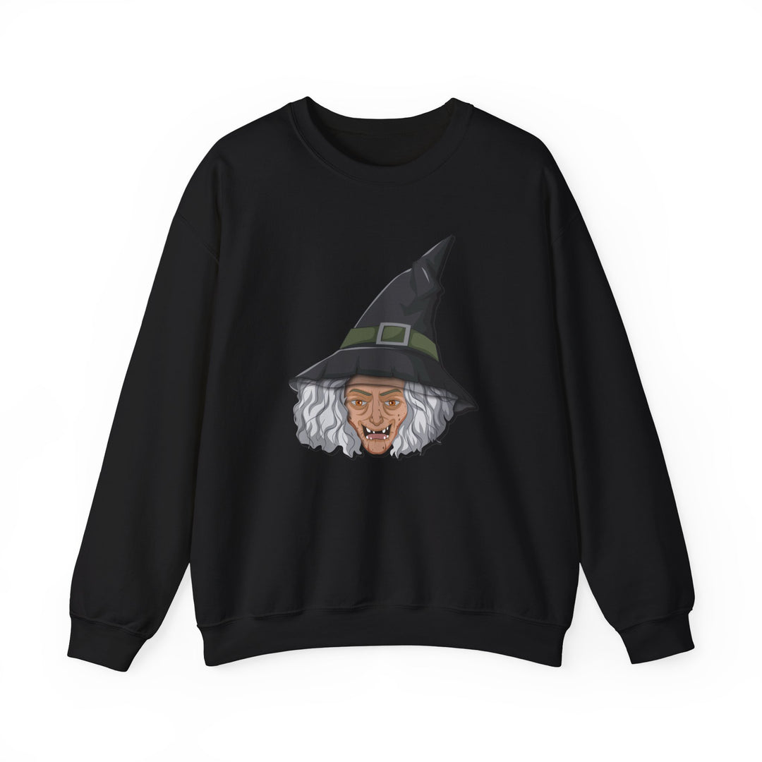 Happy Halloween Acrostic Poem Sweatshirt -  Old Witch
