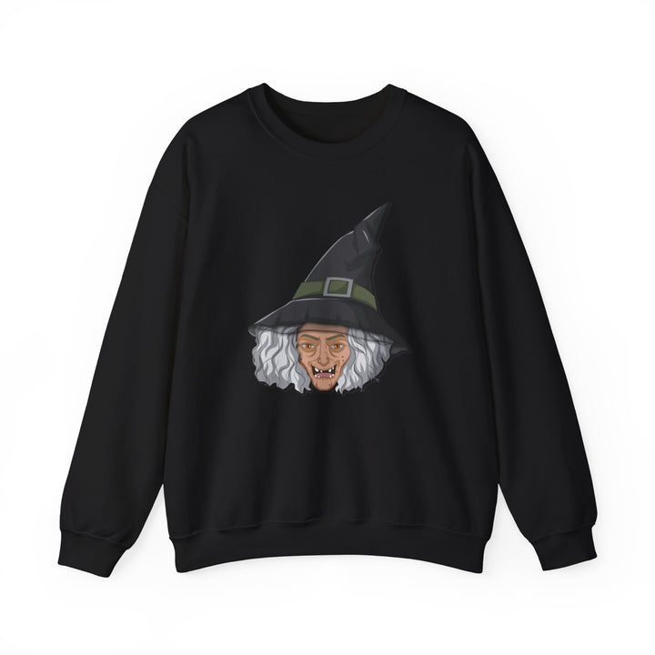 Happy Halloween Acrostic Poem Sweatshirt -  Old Witch