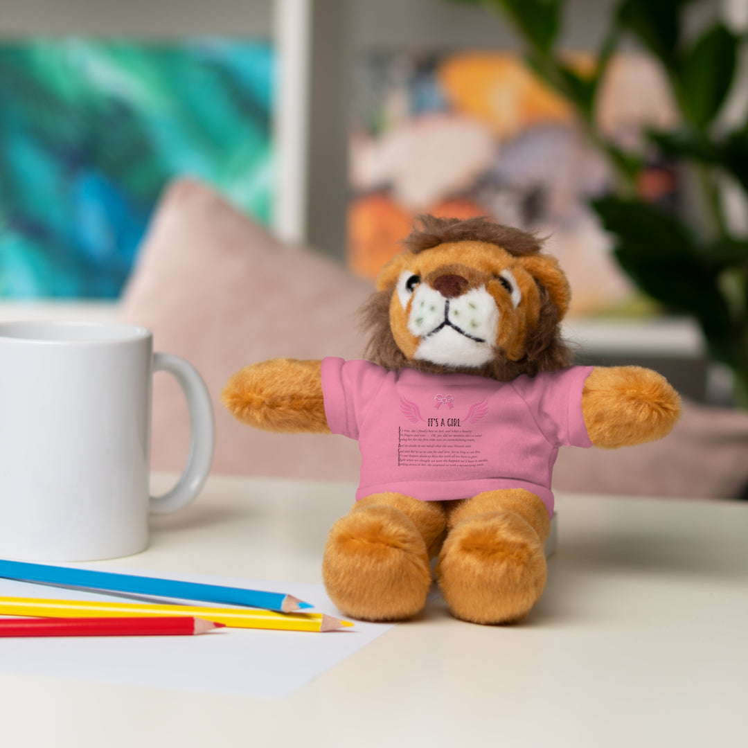 Baby Steps Stuffed Animals with Tee - It's a Girl