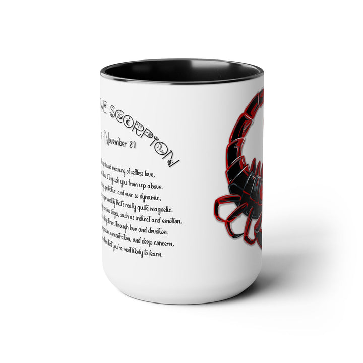 Scorpio Two-Tone Coffee Mugs - 15oz