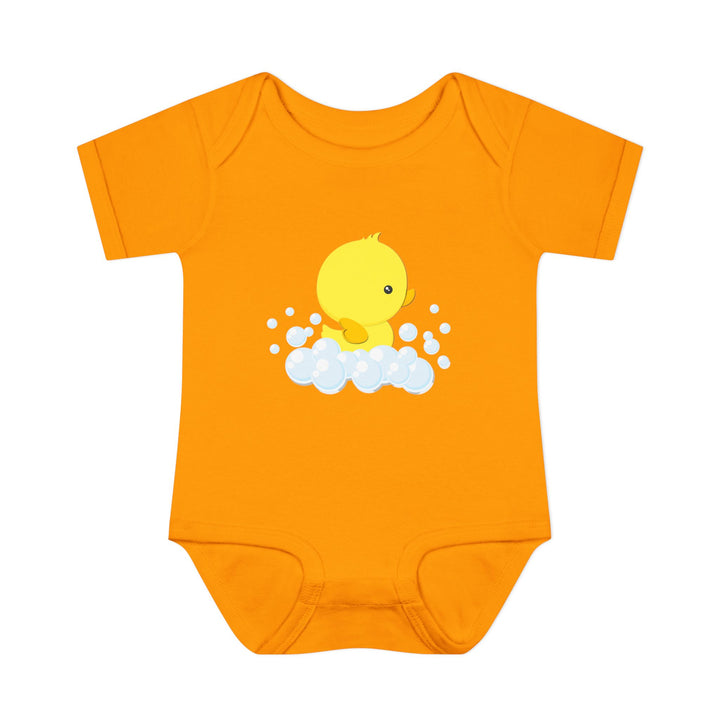 Baby Steps "It's a Boy" Acrostic Poem Bodysuit - Ducky Design