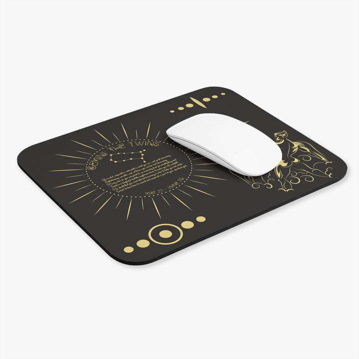 Written in the Stars Acrostic Poem Mouse Pad - "Gemini"