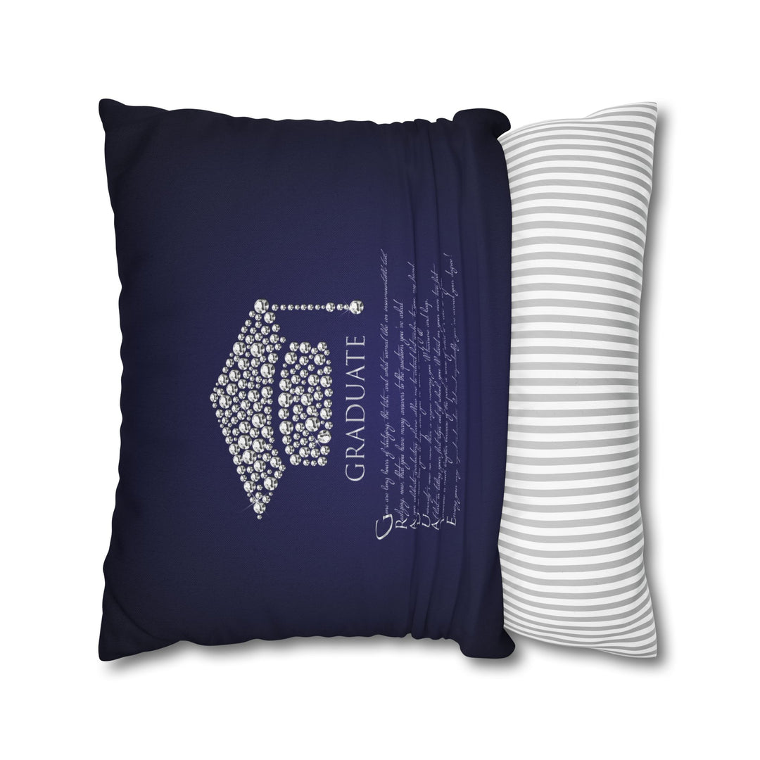 Graduate Acrostic Poem Pillow Cover