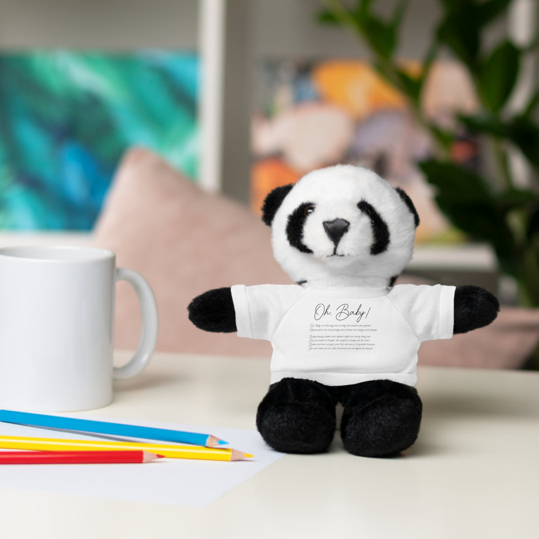 Oh, Baby Acrostic Poem Stuffed Animal Collection with T-Shirt