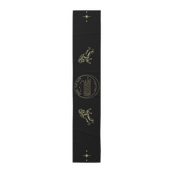 Aries Acrostic Poem Table Runner