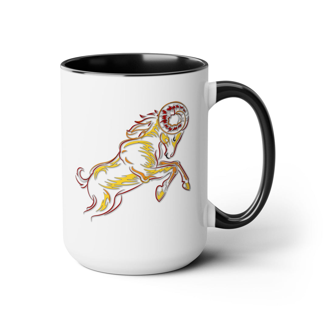 Aries Two-Tone Coffee Mugs - 15oz
