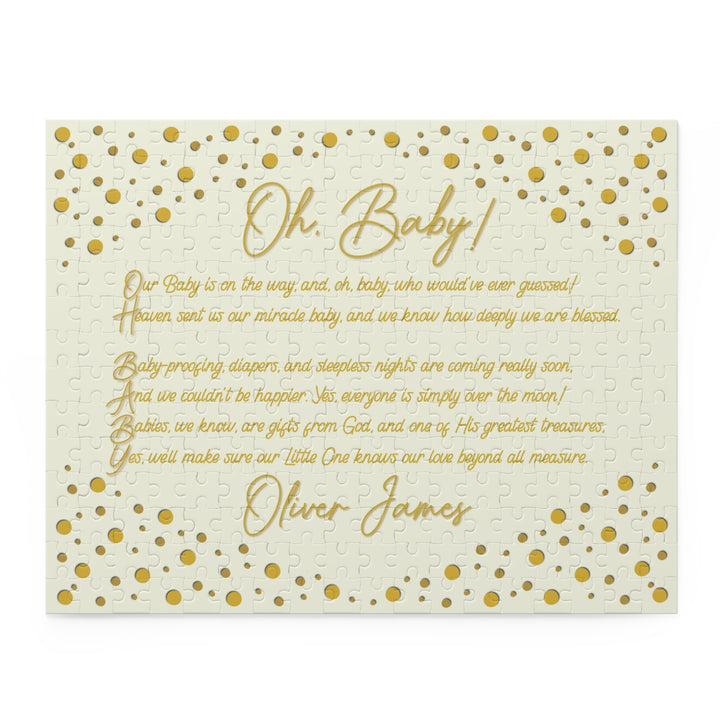 Oh, Baby! Acrostic Poem - Personalized