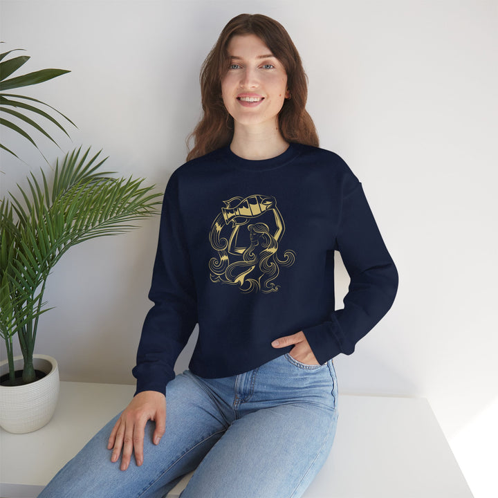 Aquarius Acrostic Poem Astrology Sweatshirt - Unisex
