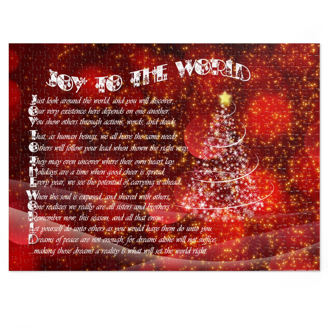 It's Just a Phrase Acrostic Poem Jigsaw Puzzle - Joy to the World