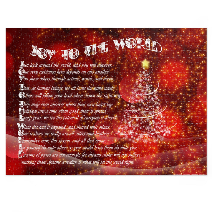 It's Just a Phrase Acrostic Poem Jigsaw Puzzle - Joy to the World
