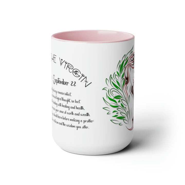 Written in the Stars Two-Tone Coffee Mugs - 15oz - Virgo