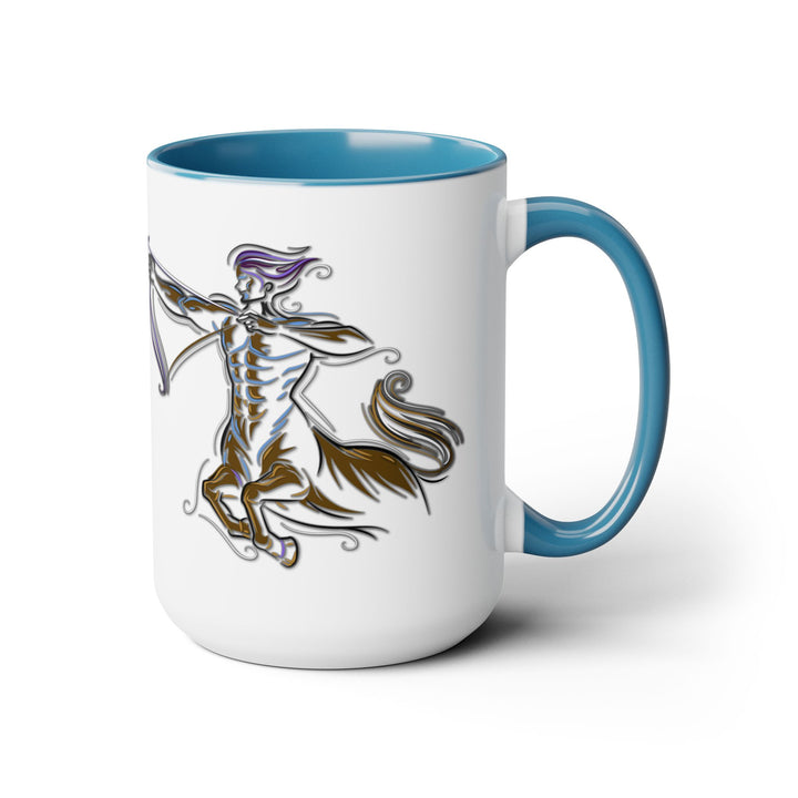 Sagittarius Two-Tone Coffee Mugs - 15oz