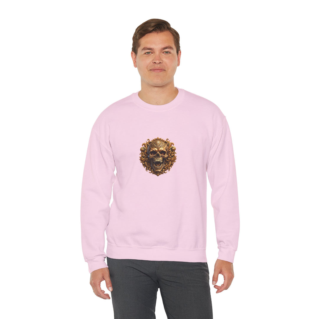 Happy Halloween Acrostic Poem Sweatshirt - Skull